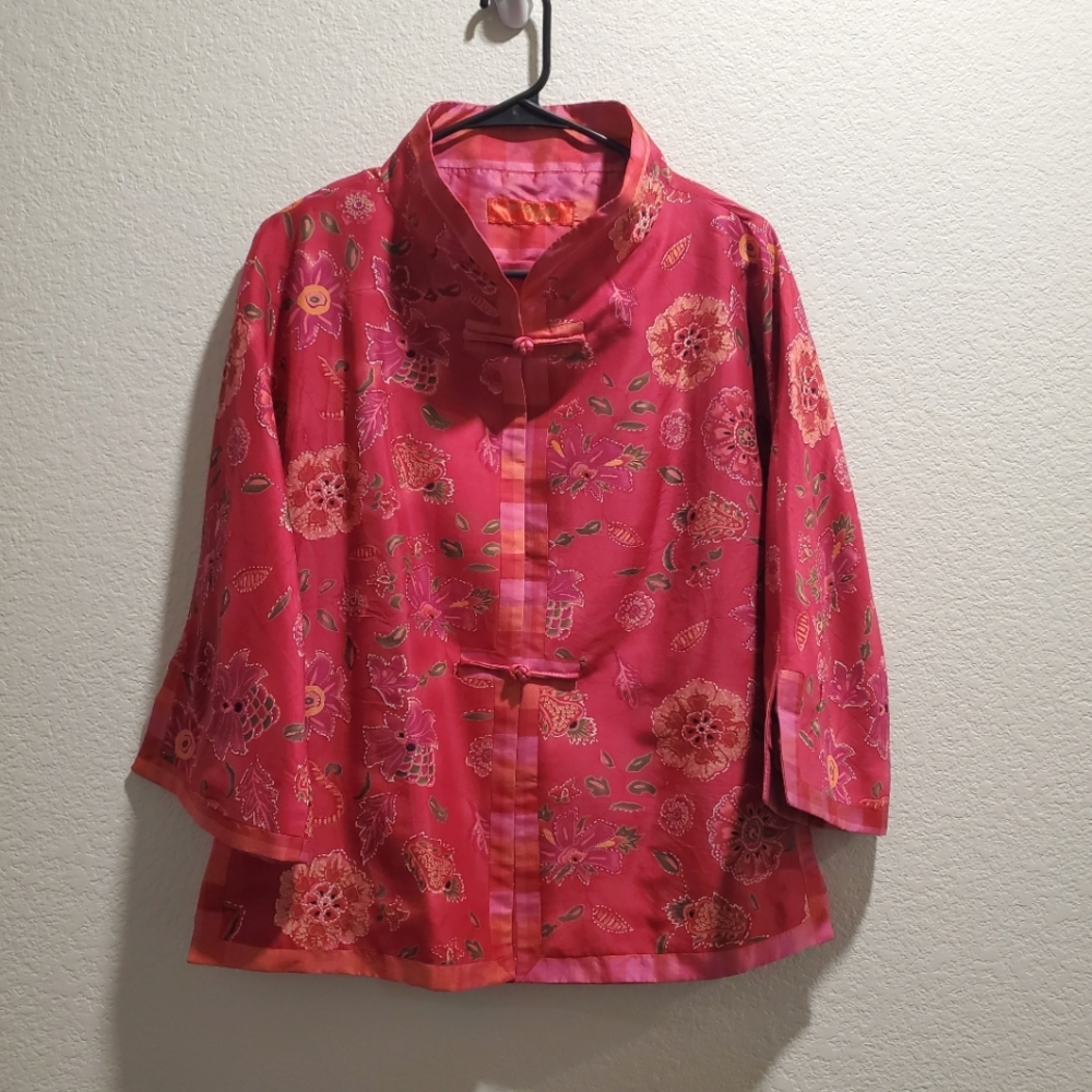 Floral Print Lightweight Jacket